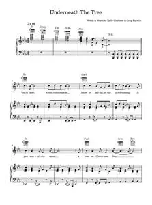 Underneath the tree - Kelly Clarkson (Piano-Vocal-Guitar)