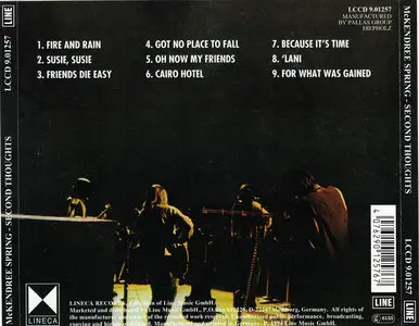 McKendree Spring - Second Thoughts (1970)