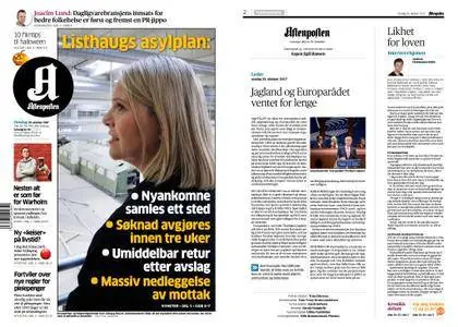 Aftenposten – 25. oktober 2017