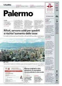 la Repubblica Palermo - 5 Gennaio 2018