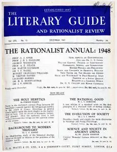 New Humanist - The Literary Guide, December 1947