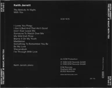 Keith Jarrett - The Melody At Night, With You (1999) [REPOST]