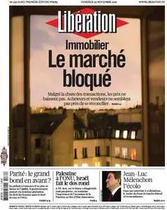 Libération du Vendredi 30 Novembre 2012