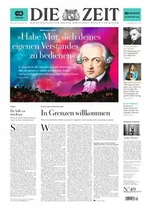 Die Zeit - 3 Dezember 2015