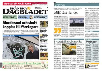 Skånska Dagbladet – 16 maj 2020