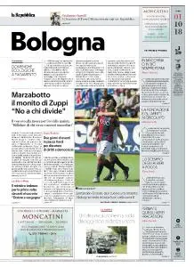 la Repubblica Bologna - 1 Ottobre 2018