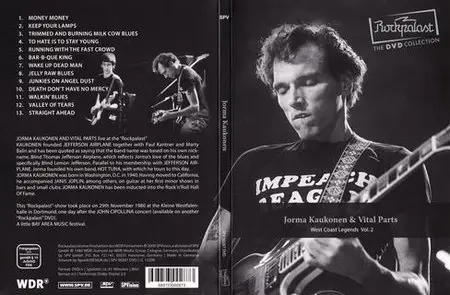 Jorma Kaukonen & Vital Parts - Rockpalast: West Coast Legends Vol. 2 (2009)