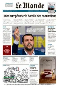 Le Monde du Jeudi 30 et Vendredi 31 Mai 2019