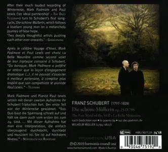 Mark Padmore, Paul Lewis - Franz Schubert: Die Schone Mullerin (2010)