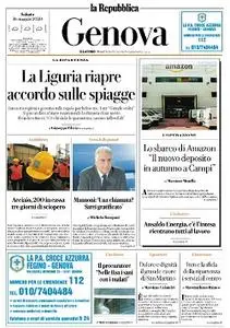 la Repubblica Genova - 16 Maggio 2020