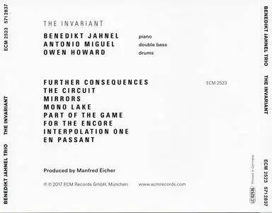 Benedikt Jahnel Trio - The Invariant (2017) {ECM 2523}