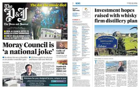 The Press and Journal Moray – August 19, 2022