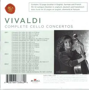 Ofra Harnoy, Toronto Chamber Orchestra - Vivaldi: Complete Cello Concertos (2005)