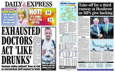 Daily Express – June 26, 2018