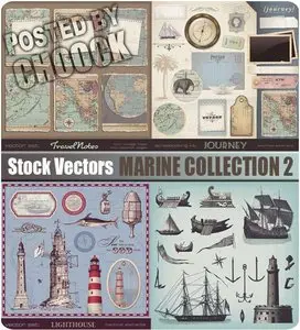 Marine collection 2 - Stock Vector