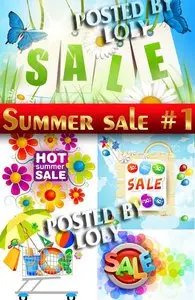 Summer Sale #1 - Stock Vector