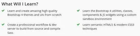 Udemy - Bootstrap 4 From Scratch With 5 Projects