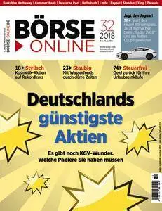 Börse Online - 9 August 2018