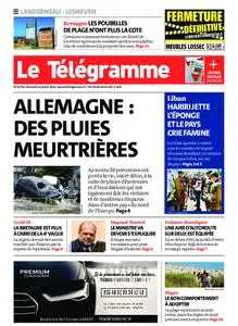 Le Télégramme Landerneau - Lesneven – 16 juillet 2021