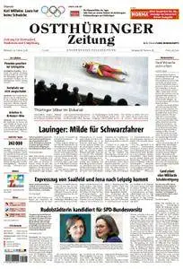 Ostthüringer Zeitung Stadtroda - 14. Februar 2018