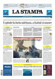 La Stampa Asti - 20 Agosto 2021