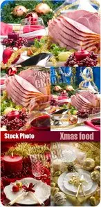 Stock Photo: Xmas food