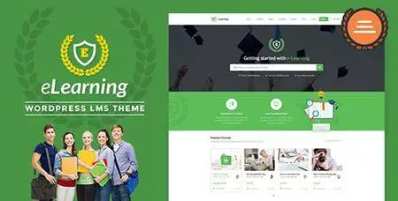 ThemeForest - LMS WordPress Theme - eLearning WP v3.1.1 - 11797847