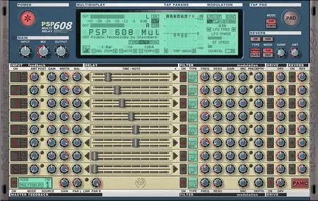 PSPaudioware PSP 608 MultiDelay v1.8.6