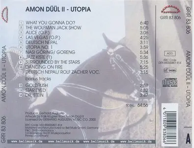 Amon Düül II ‎– Utopia (1973) [Remastered 2000]