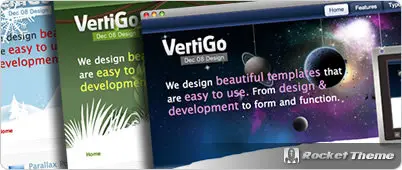 Vertigo - RocketTheme  Joomla Template Dec 08 