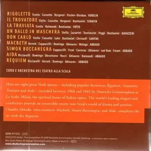 Giuseppe Verdi - Great Operas Fom La Scala (2009, 21 cd) (re-post)