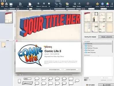 Comic Life 3.0.7 (v30716) Multilangual Mac OS X
