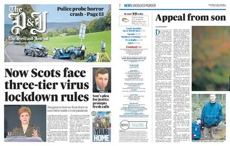 The Press and Journal Highlands and Islands – October 13, 2020