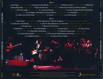 Bob Dylan - Trouble No More: The Bootleg Series, Vol. 13, 1979-1981 (2017) {2CD, Complete Artwork - box with 72 page booklet)
