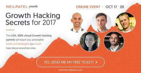 Neil Patel - Growth Hacking Secrets for 2017 Summit