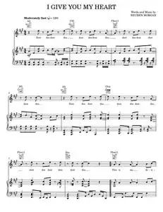 I Give You My Heart - Jeff Deyo, Reuben Morgan, The Katinas (Piano-Vocal-Guitar)