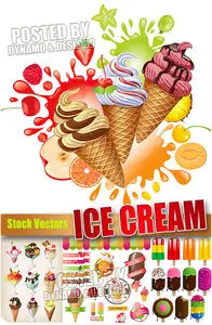 Ice cream - Stock Vectors