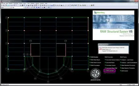 Bentley RAM Structural System V8i (SELECTSeries 6) 14.06.01.00