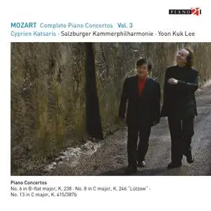 Cyprien Katsaris - Mozart Complete Piano Concertos, Vol. 3 (Live - K. 238, 246 & 415) (2020) [Official Digital Download]