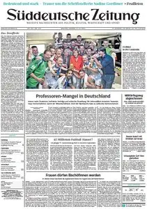 Süddeutsche Zeitung vom Dienstag, 15. Juli 2014