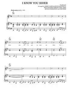 I know you rider - Grateful Dead (Piano-Vocal-Guitar)