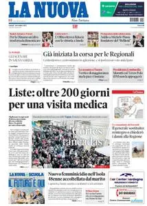 La Nuova Sardegna Sassari - 7 Novembre 2022