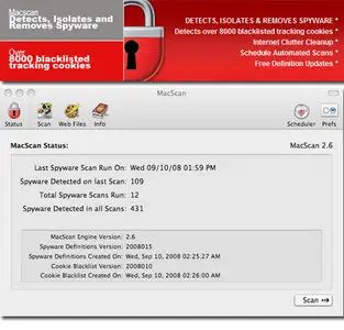 MacScan 2.6.1