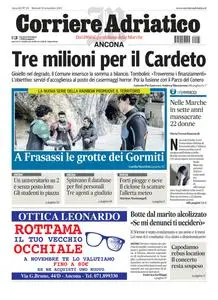 Corriere Adriatico Ancona - 21 Novembre 2023