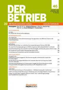 Der Betrieb - 18. November 2016