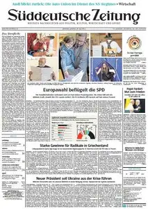 Süddeutsche Zeitung vom Montag, 26. Mai 2014
