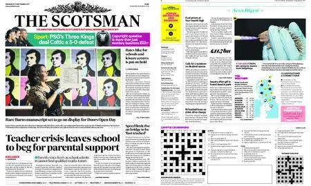 The Scotsman – September 13, 2017