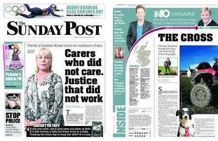 The Sunday Post Scottish Edition – February 18, 2018