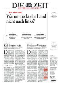 Die Zeit Österreich - 14. September 2017