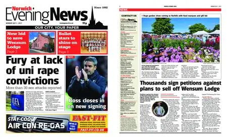 Norwich Evening News – July 03, 2023